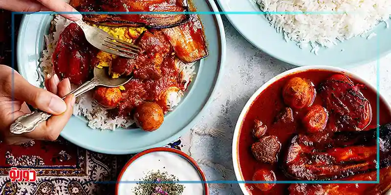 طرز تهیه خورشت بادمجان با گوشت و مرغ
