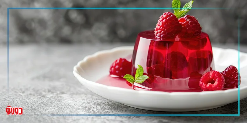 چگونه ژله را با پودر ژلاتین شفاف و براق کنیم؟