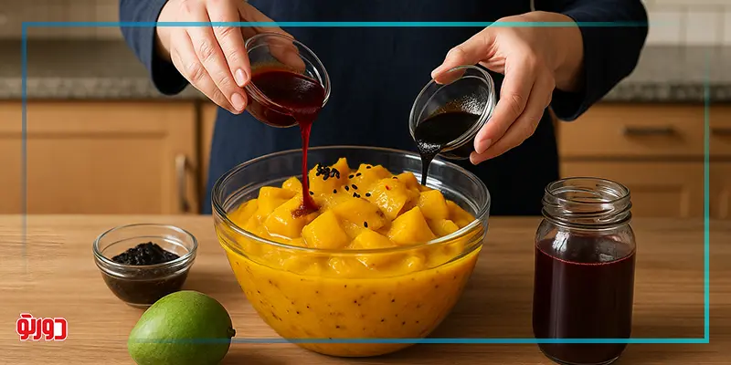 نکات مهم برای خوش‌طعم شدن ترشی انبه