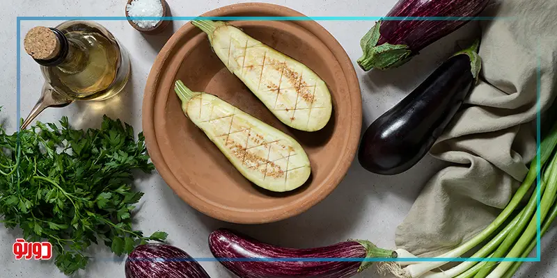 انواع غذا با بادمجان